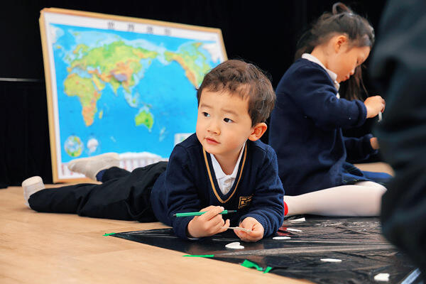 地球日活动,南通民办惠立幼儿园